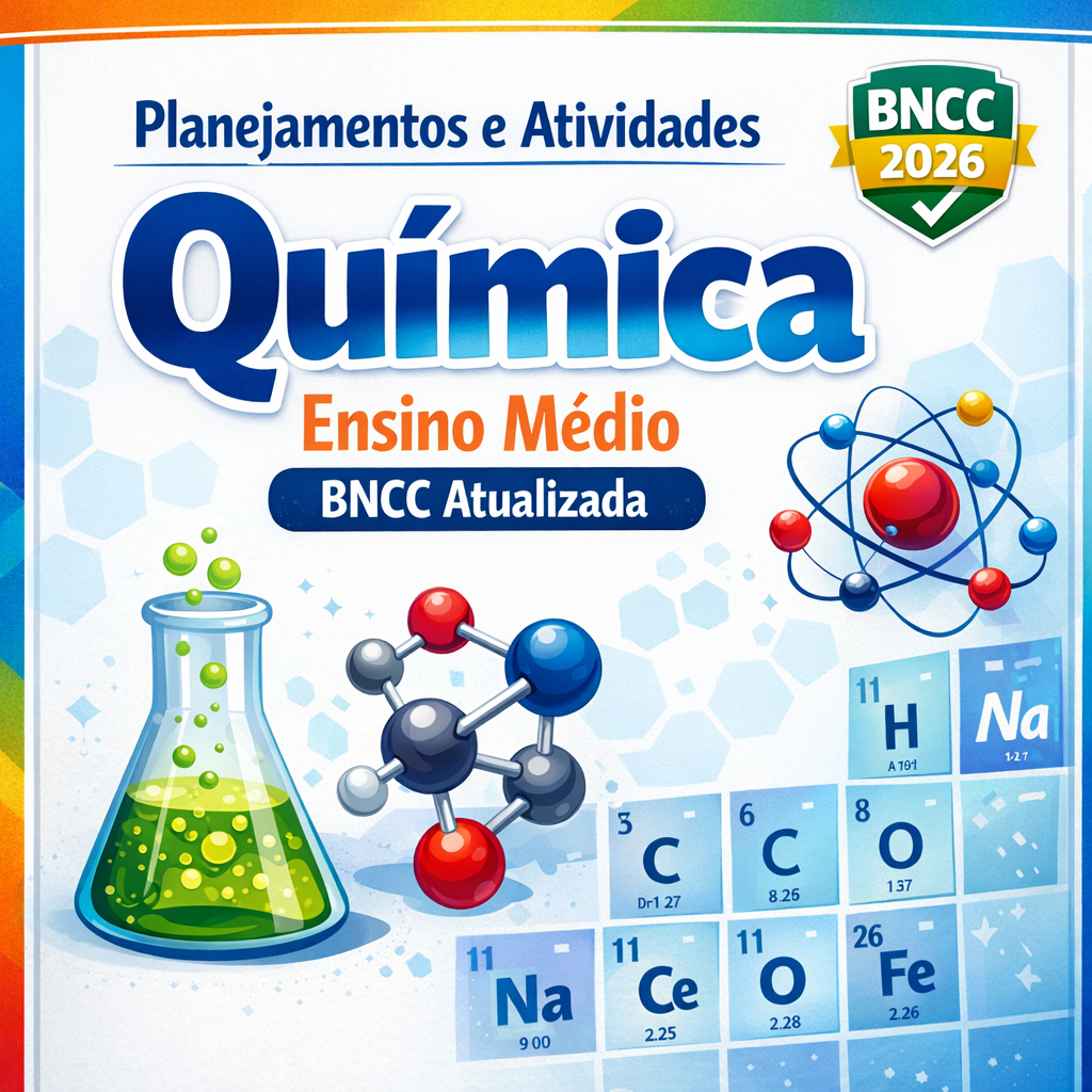 Planos de Aula e Atividades Química Ensino Médio BNCC Atualizada
