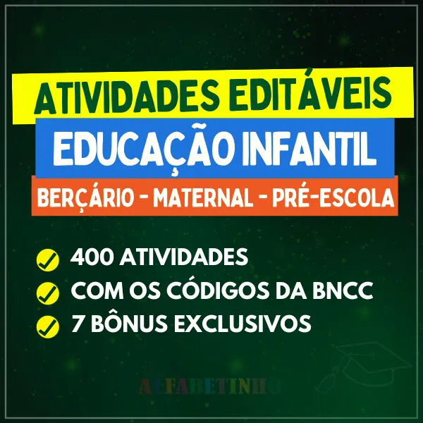 Atividades Educação Infantil Completa BNCC 2025