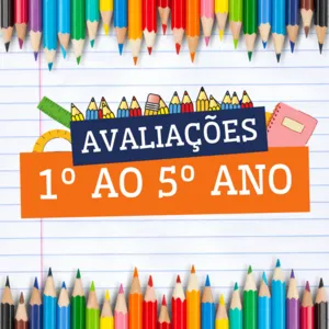 Combo 800 Avaliações + 400 Recuperações 1º ao 5º Ano BNCC 2025