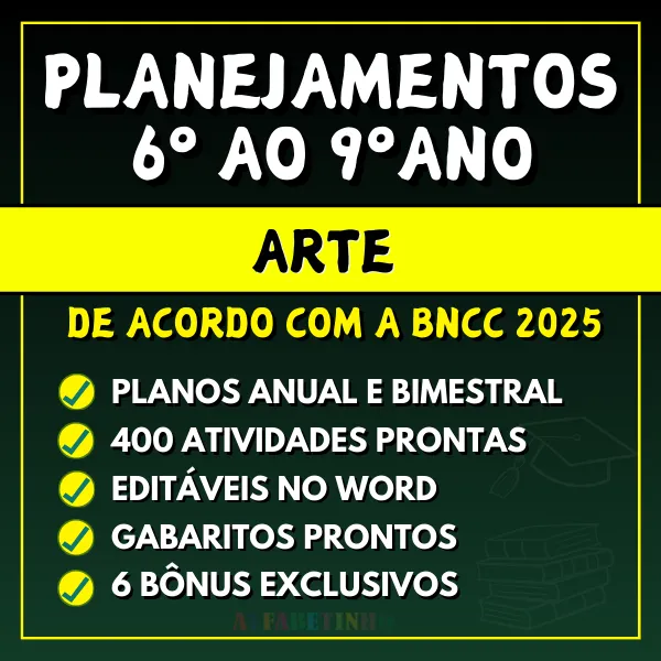 Planejamentos e Atividades Matemática 6º ao 9º Ano BNCC 2025