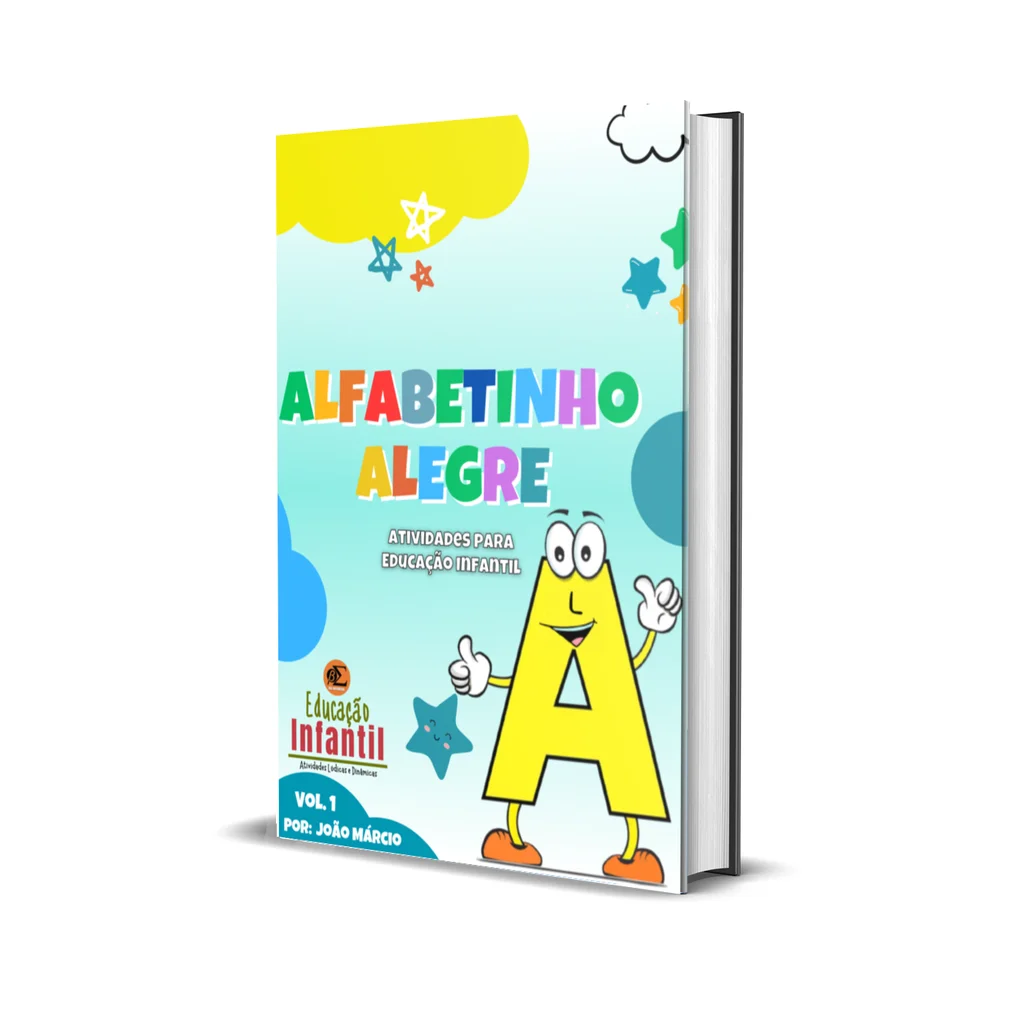 Livro Alfabetinho Alegre - Atividades para Educação Infantil Vol. 1