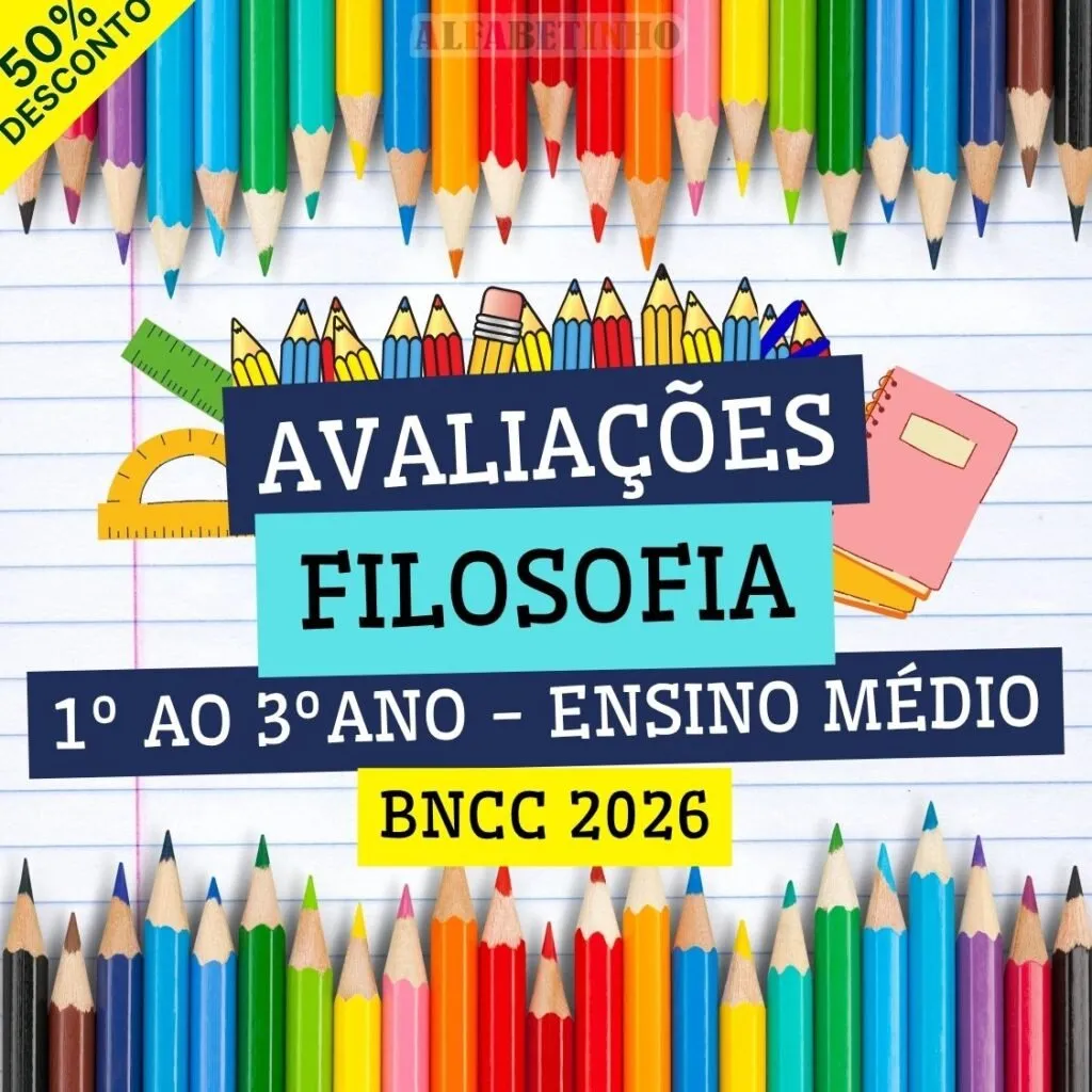 NOVO ENSINO MÉDIO PLANOS DE AULA 1º AO 3º ANO - BNCC 2026 FILOSOFIA