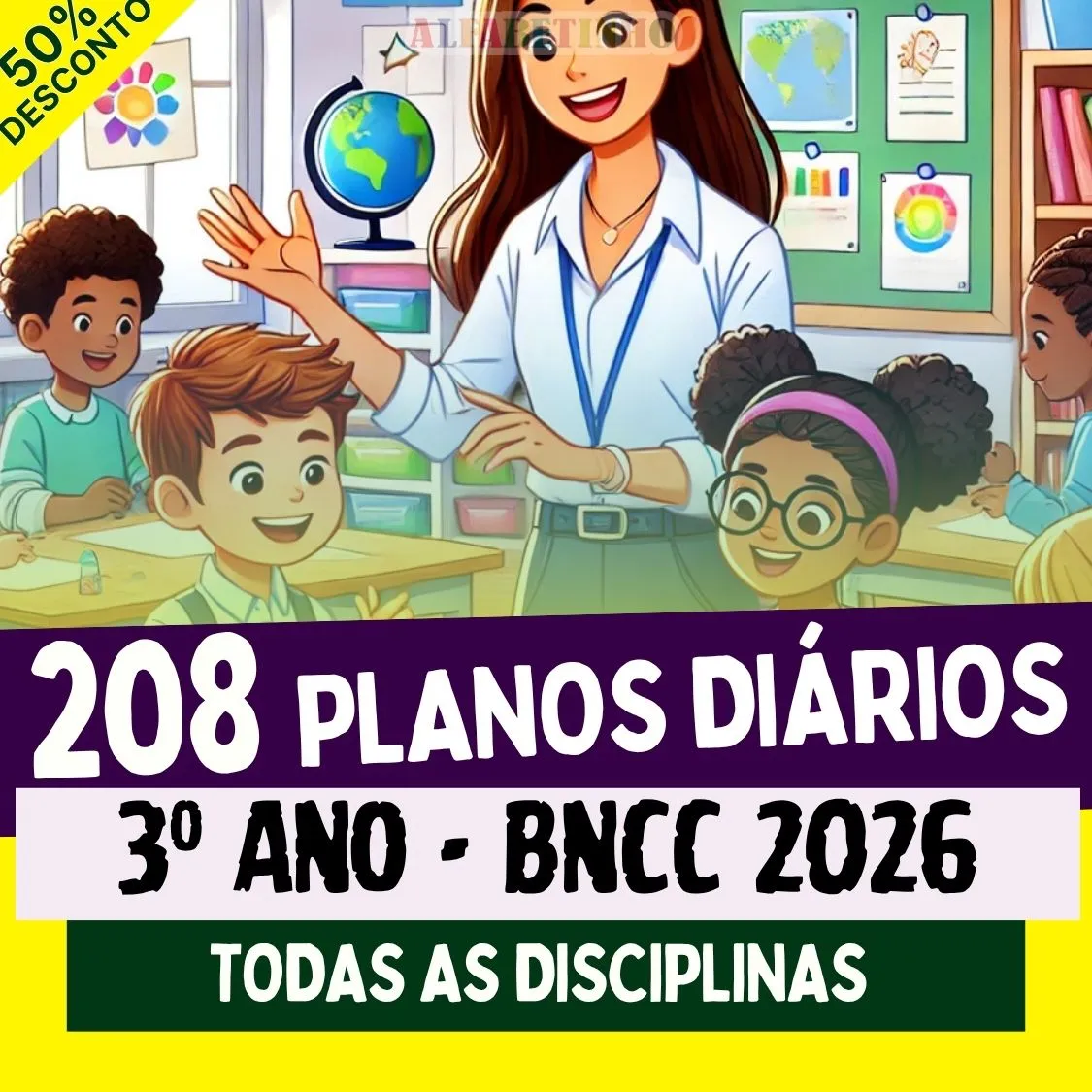 PLANOS DIÁRIOS - 3º ANO FUNDAMENTAL - BNCC 2026