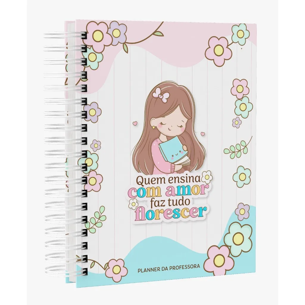 Planner 2026 para Professores Planejamento Pedagógico Personalizado com Envio Imediato Organizador de Aulas e Atividades Escolares